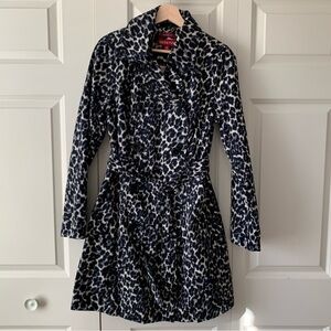 Merona Leopard Trench Coat